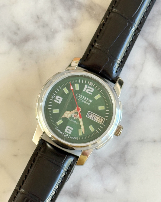 Vintage Patterned Dial Citizen