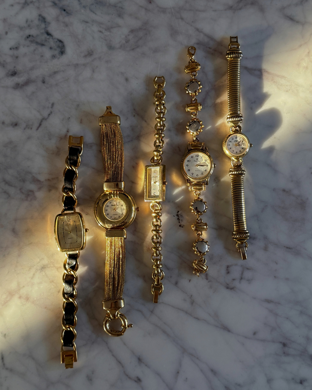 Vintage Snake Chain Watch