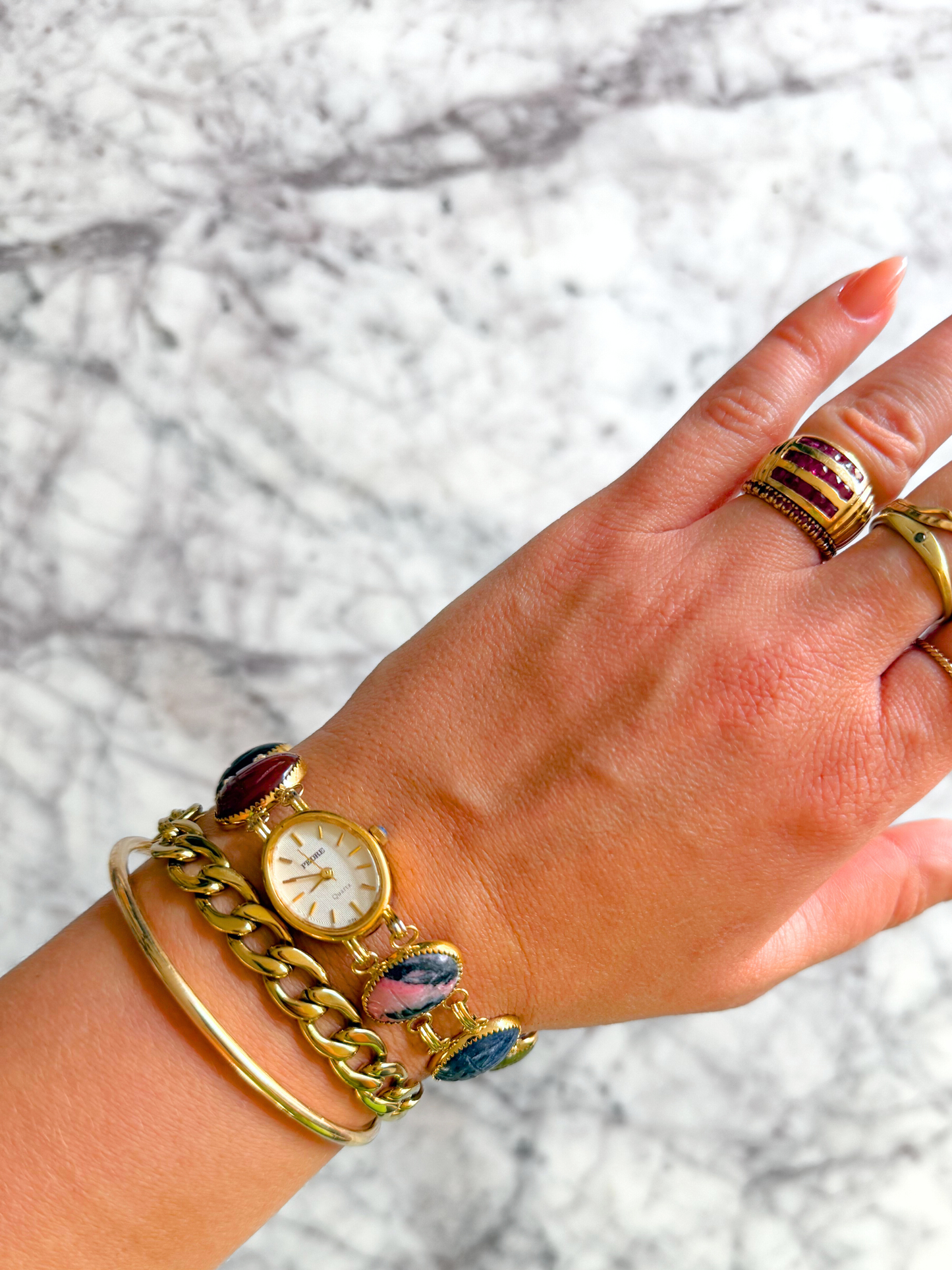 Vintage Pedre Gemstone Watch
