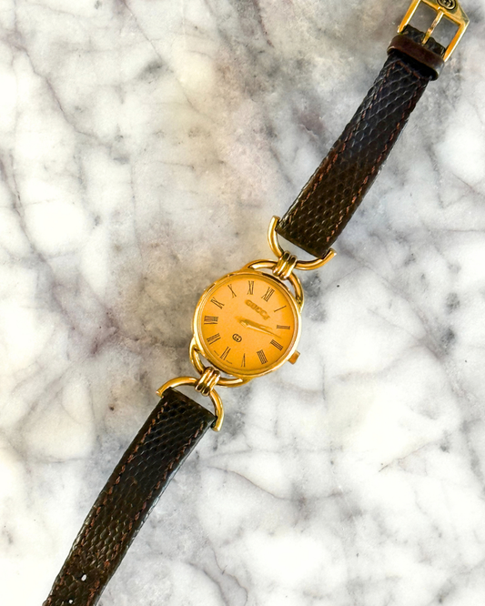 Vintage Gucci 6000L Roman Numeral