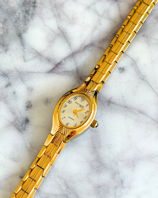 Vintage Textured Gold Heirloom Watch