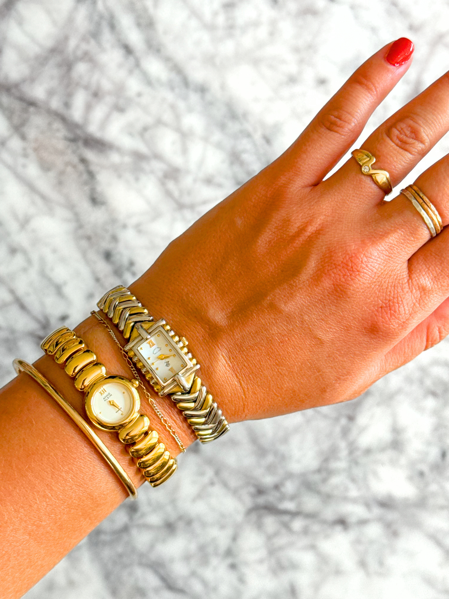 Vintage Kidney Band Watch