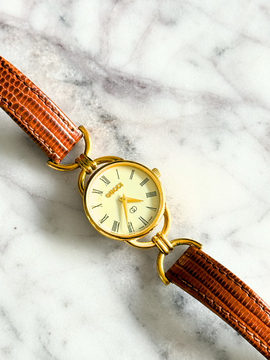 Vintage Gucci 6000L Roman Numeral