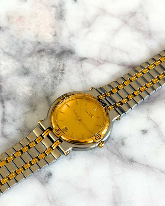 Vintage Unisex Mixed Metal Gucci 9000M