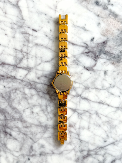 Vintage Citizen Fluted Bezel Watch with Abalone Dial
