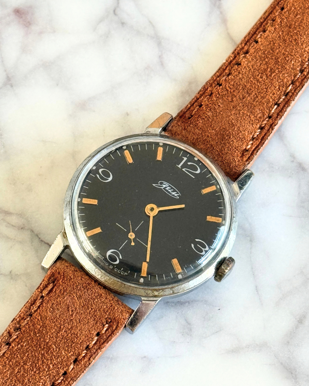 Vintage 1940's Blackout USSR Military Watch