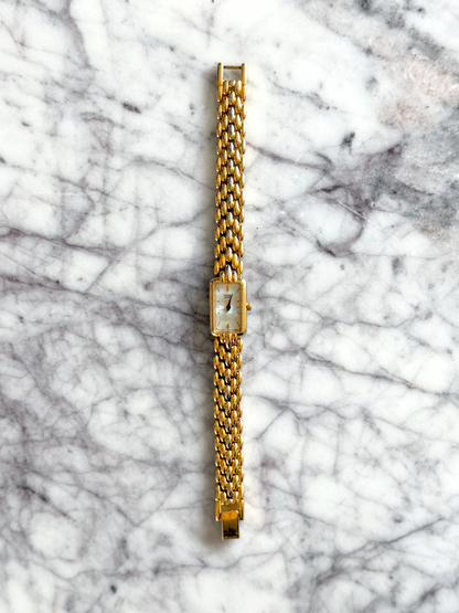 Vintage Gold Rectangular Citizen Watch