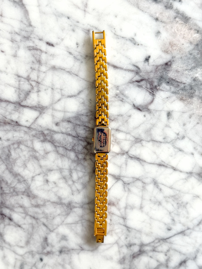Vintage Gold Rectangular Citizen Watch