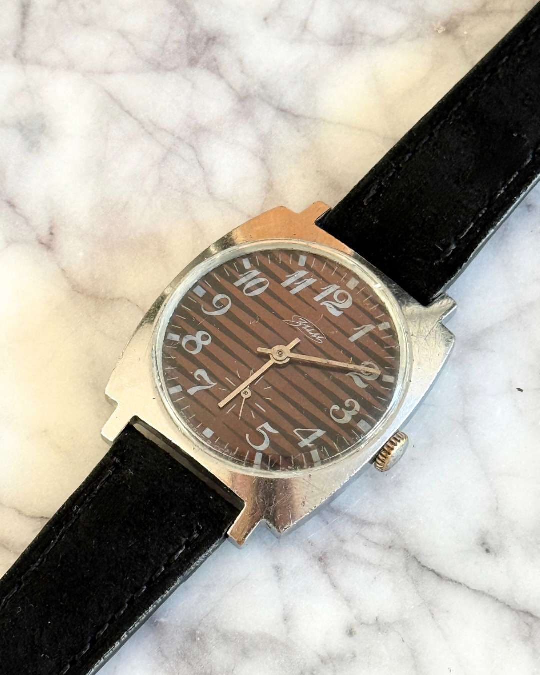 Vintage Patterned 1940's USSR Military Watch