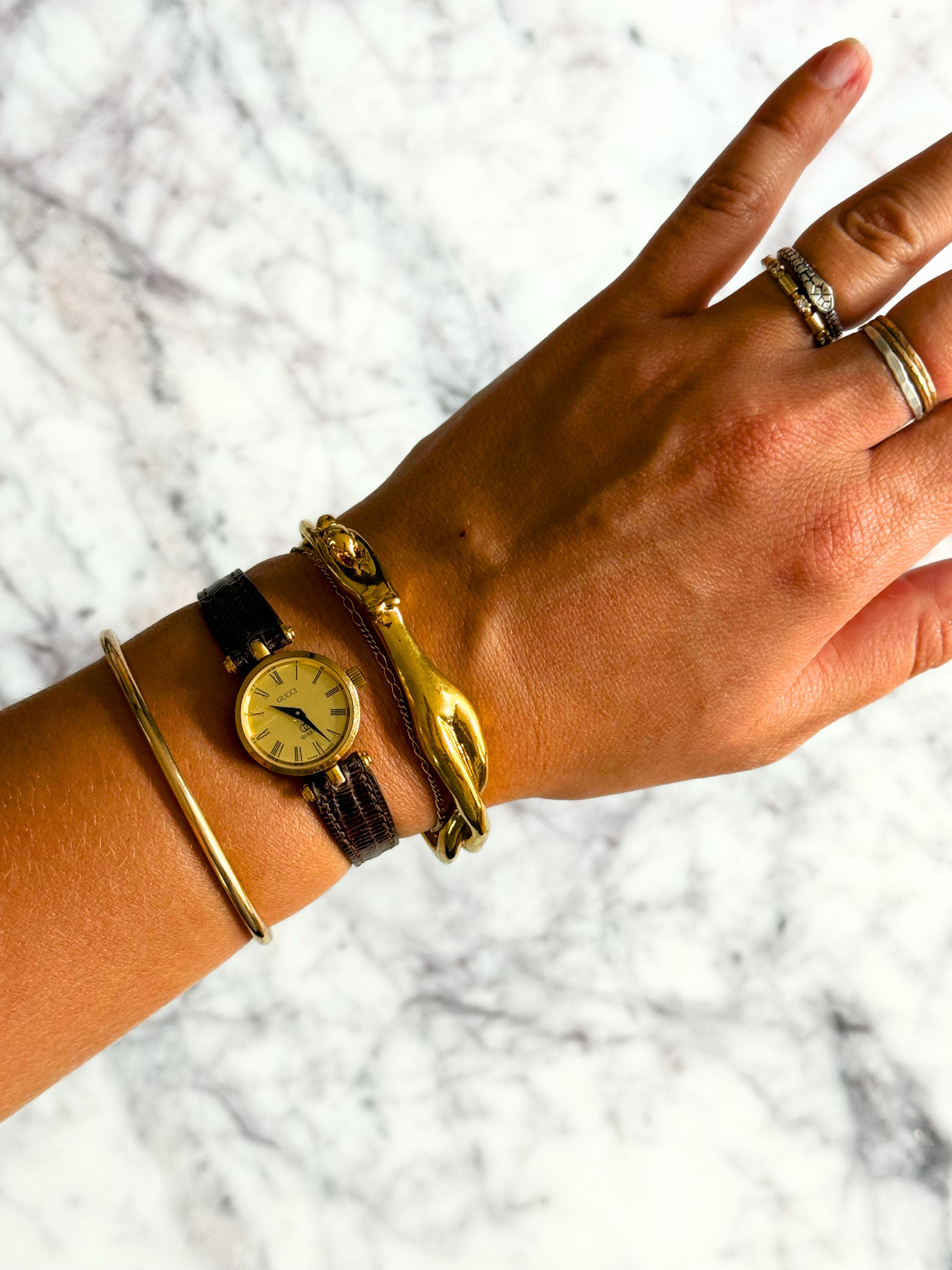 Authentic Gucci Sherry Line Stack Small Watch