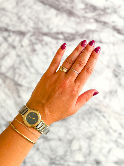 Vintage Mixed Metal YSL Unisex Watch