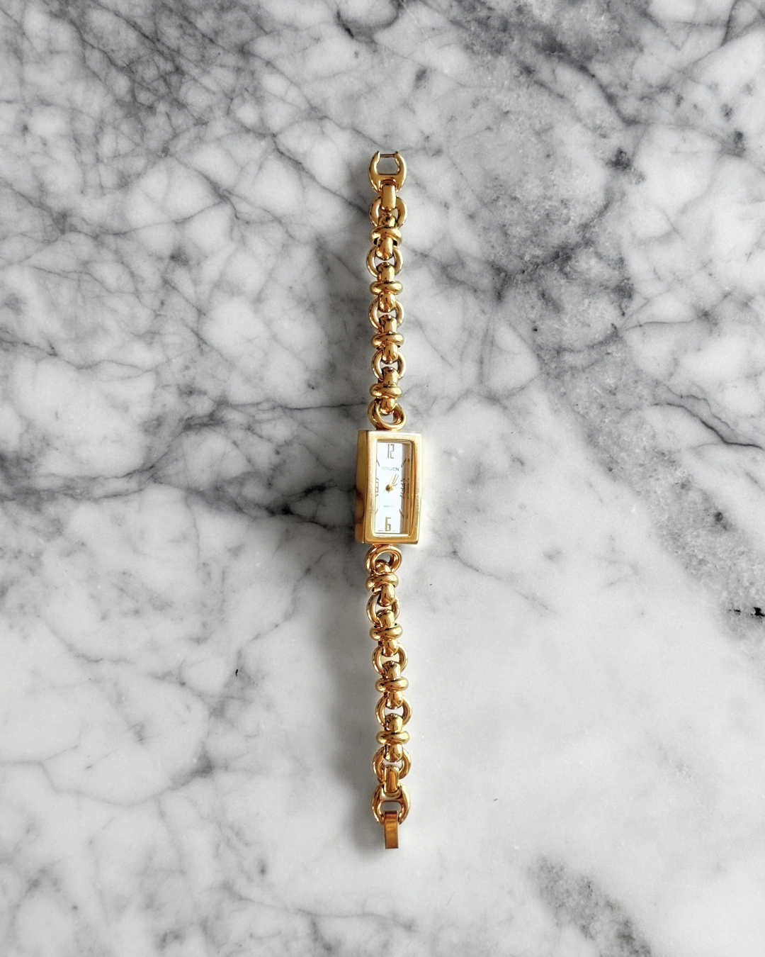 Vintage Stacked Chain Watch