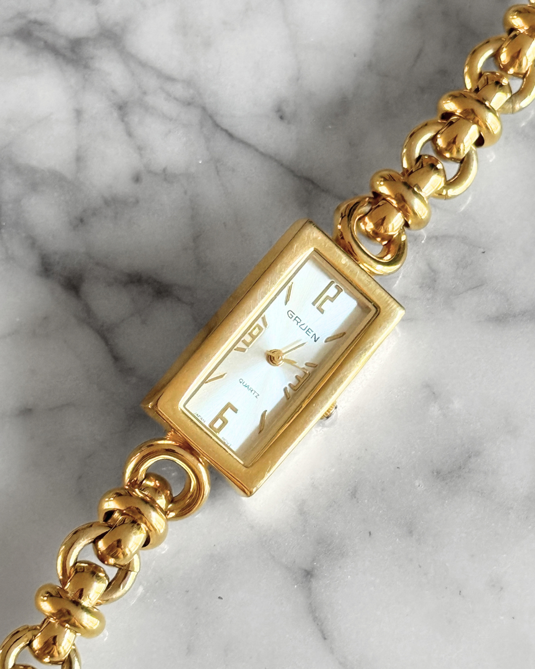 Vintage Stacked Chain Watch