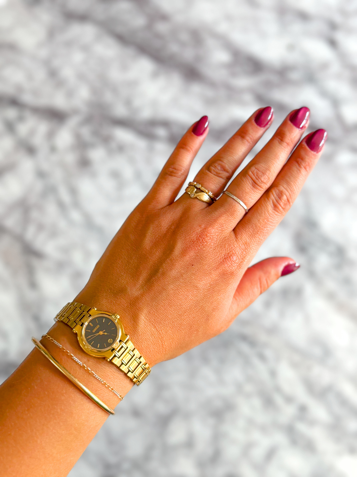 Vintage Gold Gucci 9200L