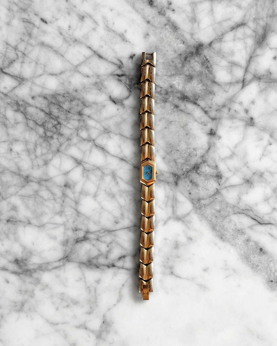 Iridescent Blue Abalone Watch