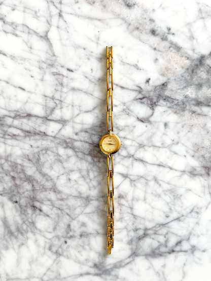 Vintage Gold Linear Ladder Watch
