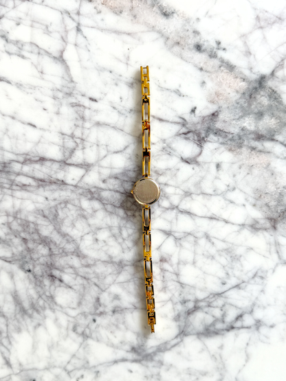 Vintage Gold Linear Ladder Watch