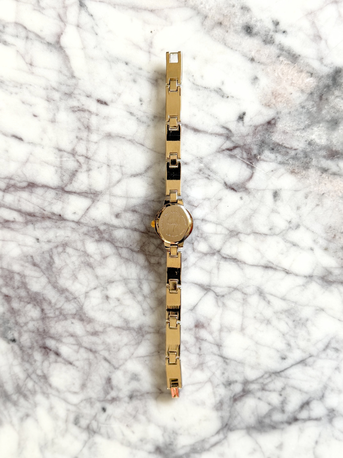 Vintage Mixed Metal Patterned Watch