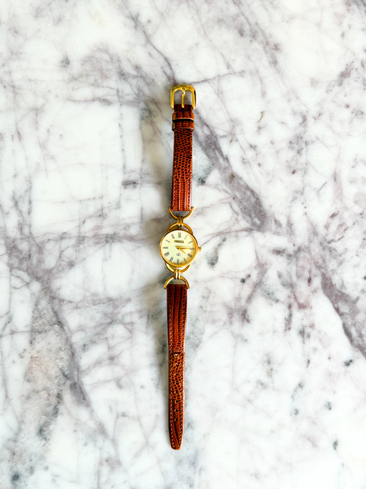 Vintage Gucci 6000L Roman Numeral