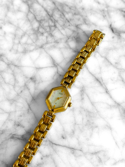 Vintage Citizen Gold Geo Dial