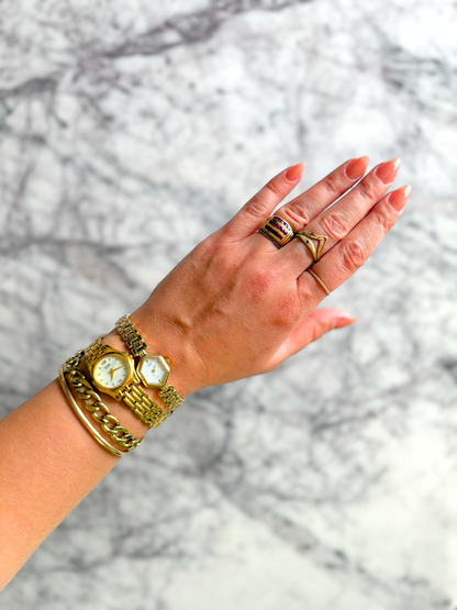 Vintage Citizen Gold Geo Dial