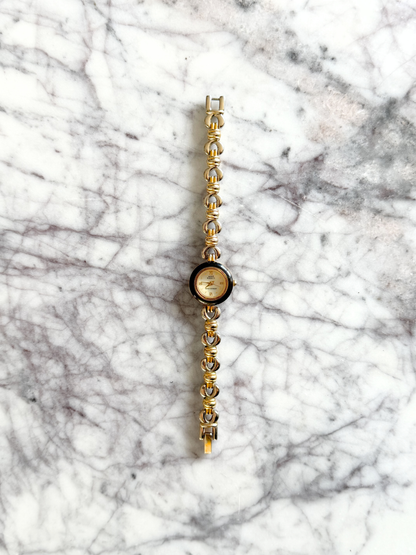 Vintage Mixed Metal Knot Watch