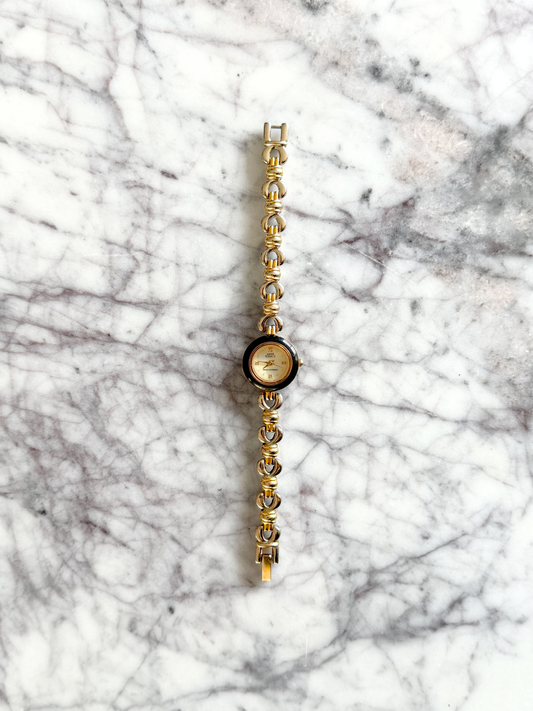 Vintage Mixed Metal Knot Watch