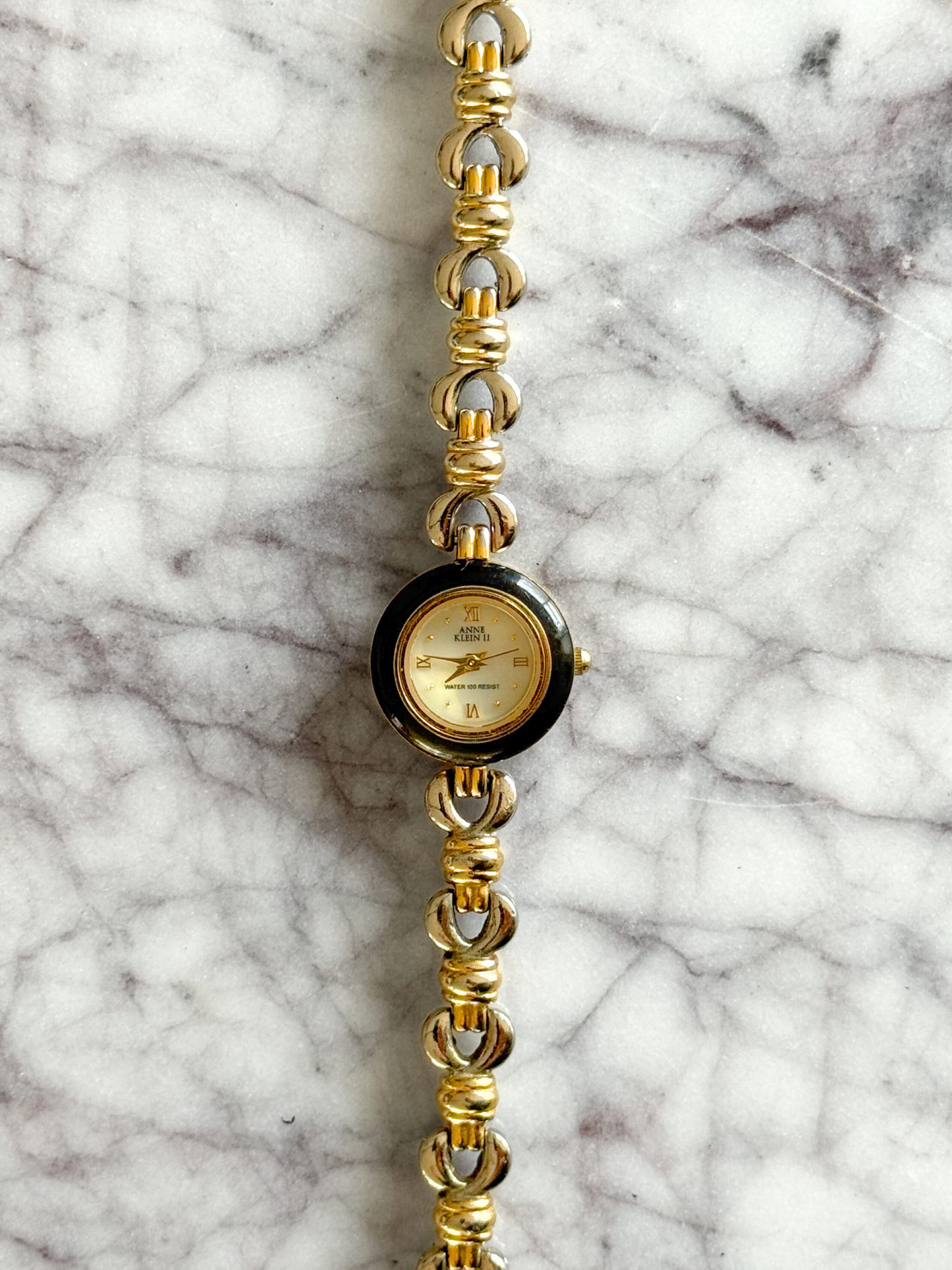 Vintage Mixed Metal Knot Watch