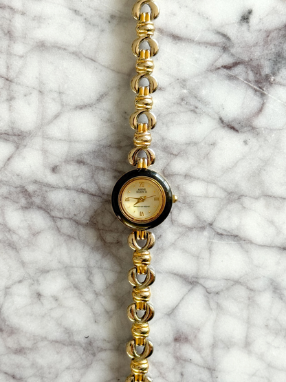 Vintage Mixed Metal Knot Watch