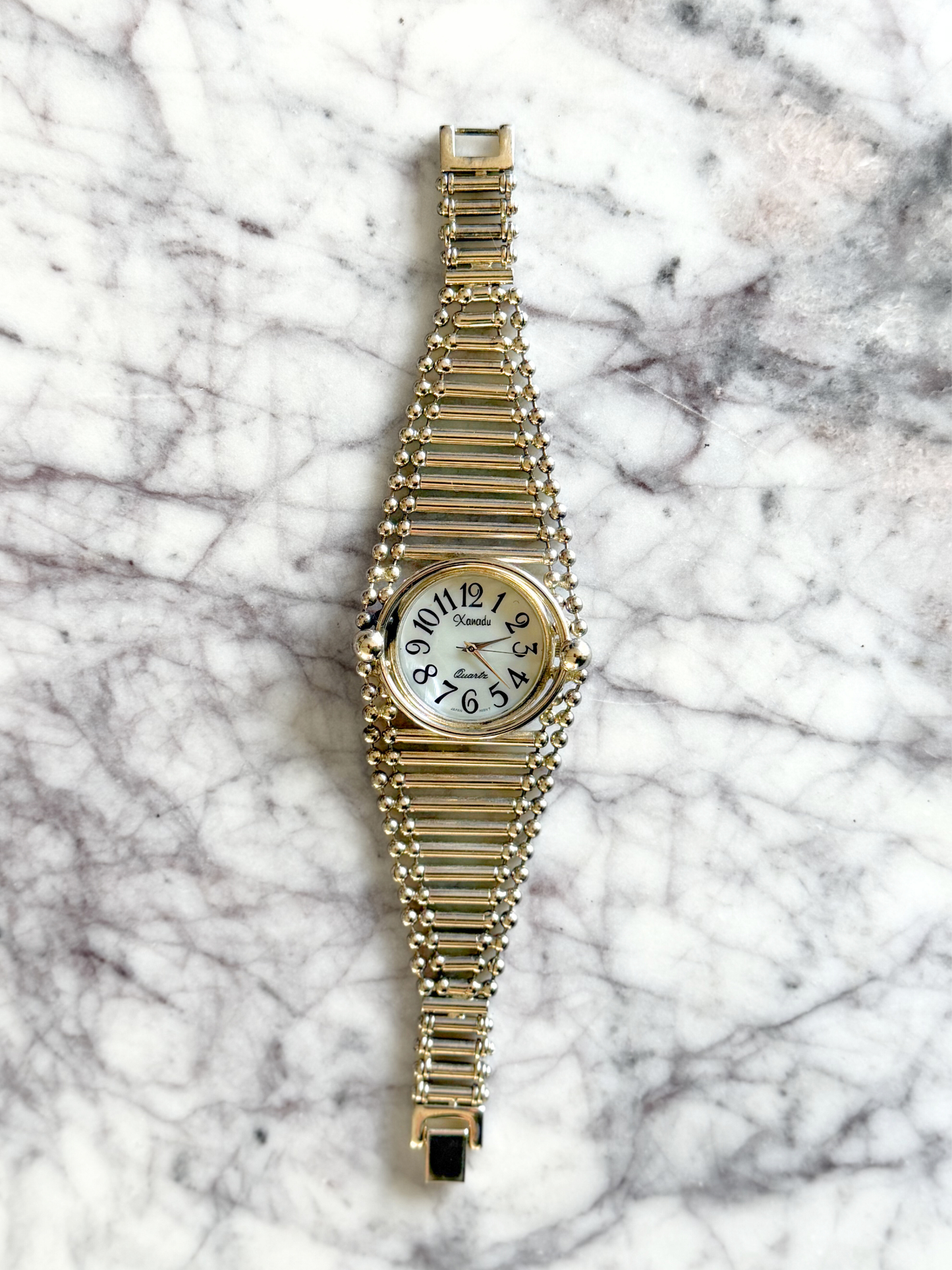 Vintage Silver Bar Watch