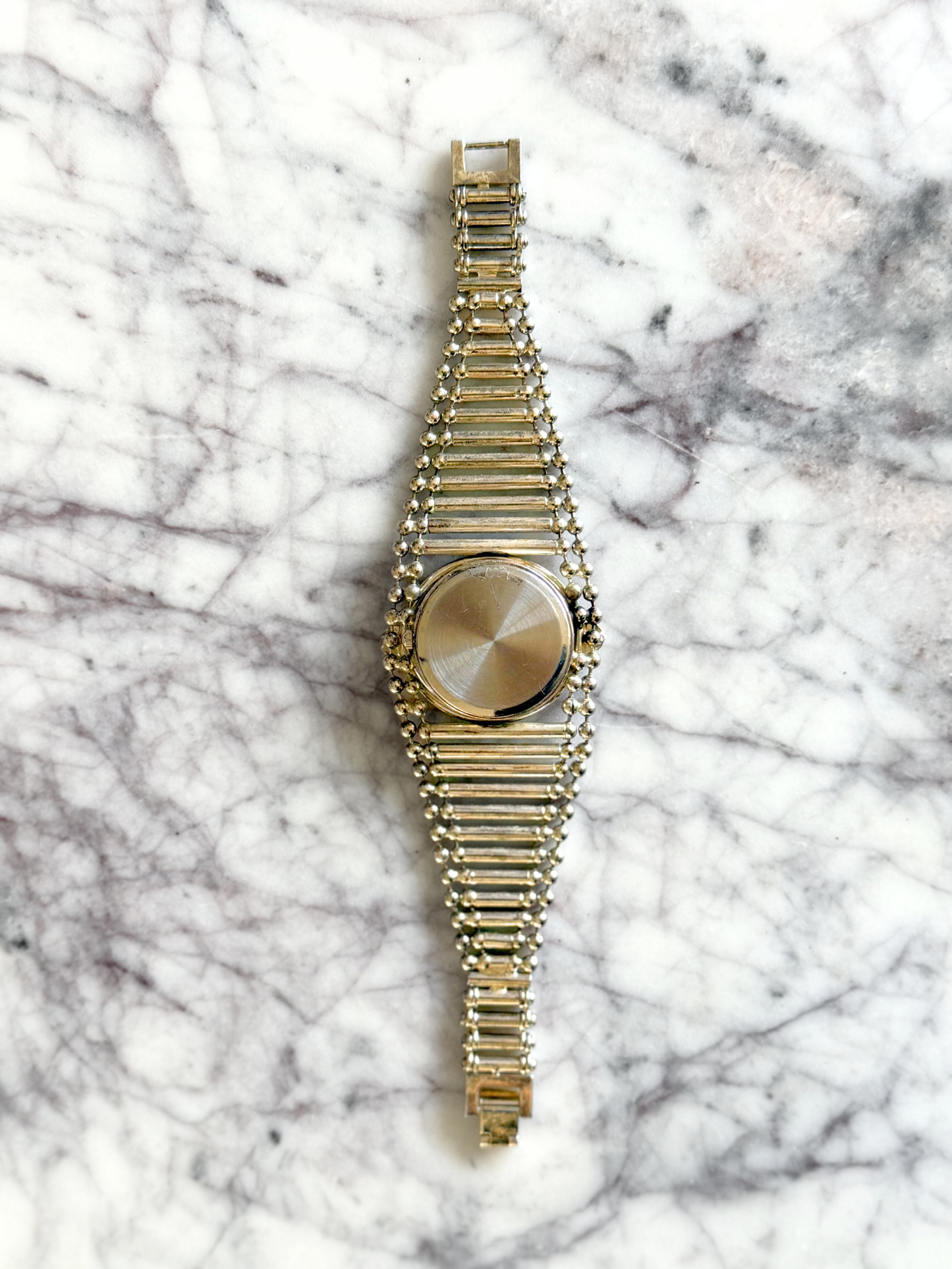 Vintage Silver Bar Watch