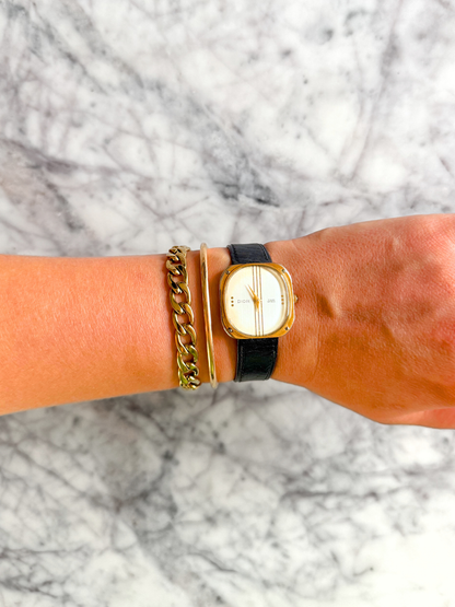 Vintage Rare Christian Dior Unisex Striped Watch