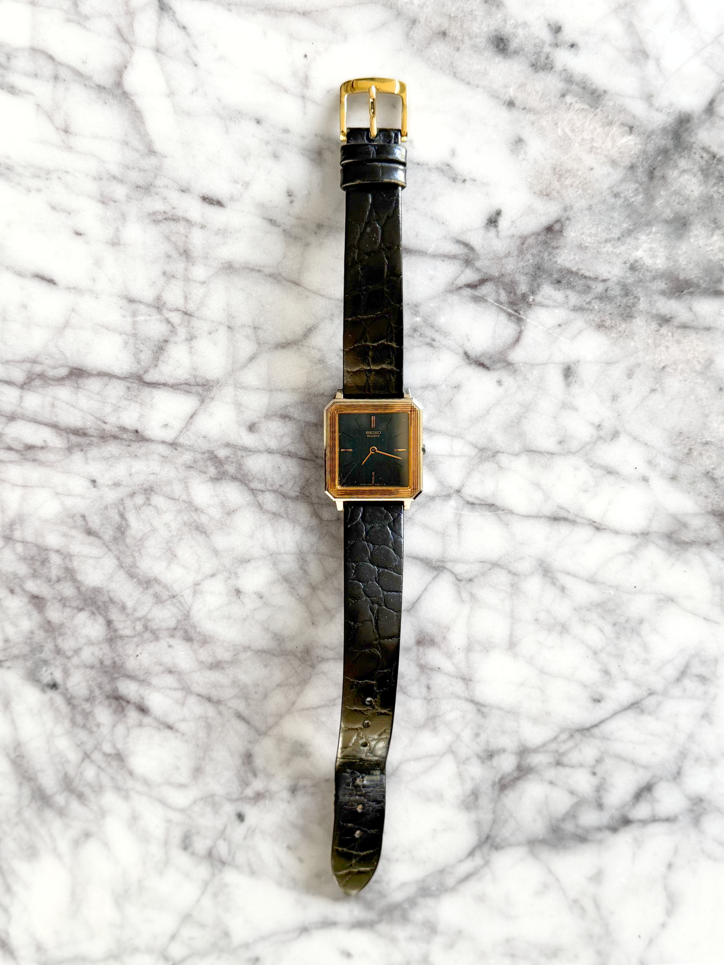 Vintage Seiko Square Stepped Tank