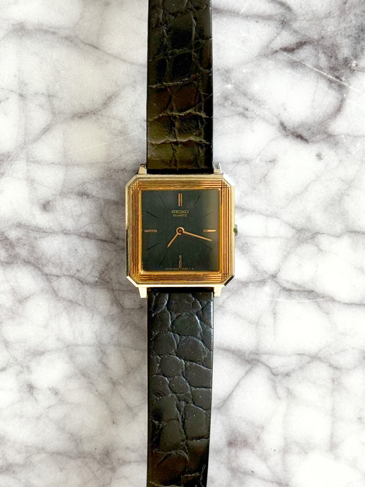 Vintage Seiko Square Stepped Tank