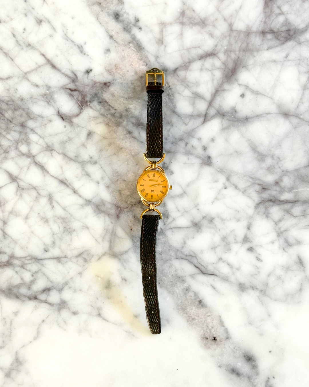 Vintage Gucci 6000L Roman Numeral