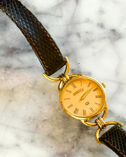 Vintage Gucci 6000L Roman Numeral