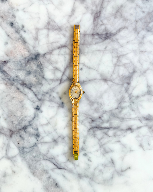 Vintage Textured Gold Heirloom Watch