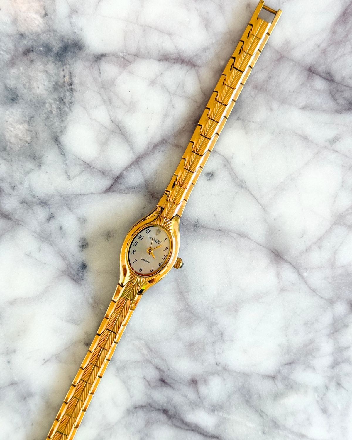 Vintage Textured Gold Heirloom Watch