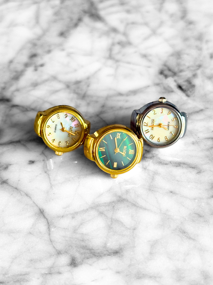 Vintage Style Ring Watch