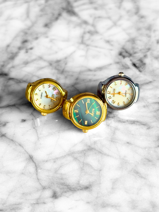 Vintage Style Ring Watch