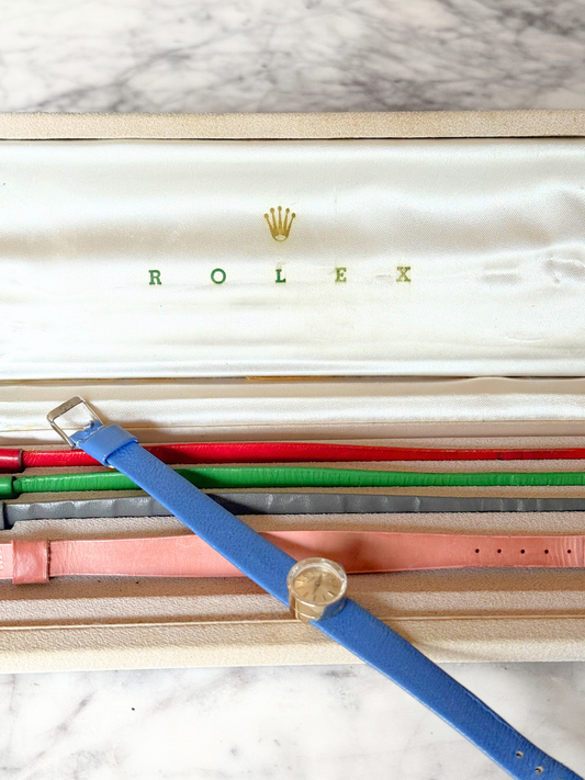 Rolex Orchid 18K White Gold Chameleon Full Set