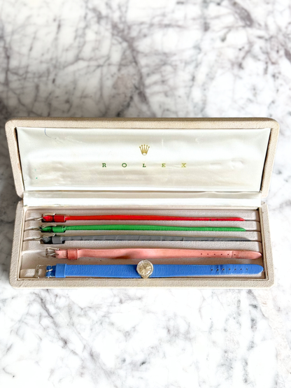 Rolex Orchid 18K White Gold Chameleon Full Set