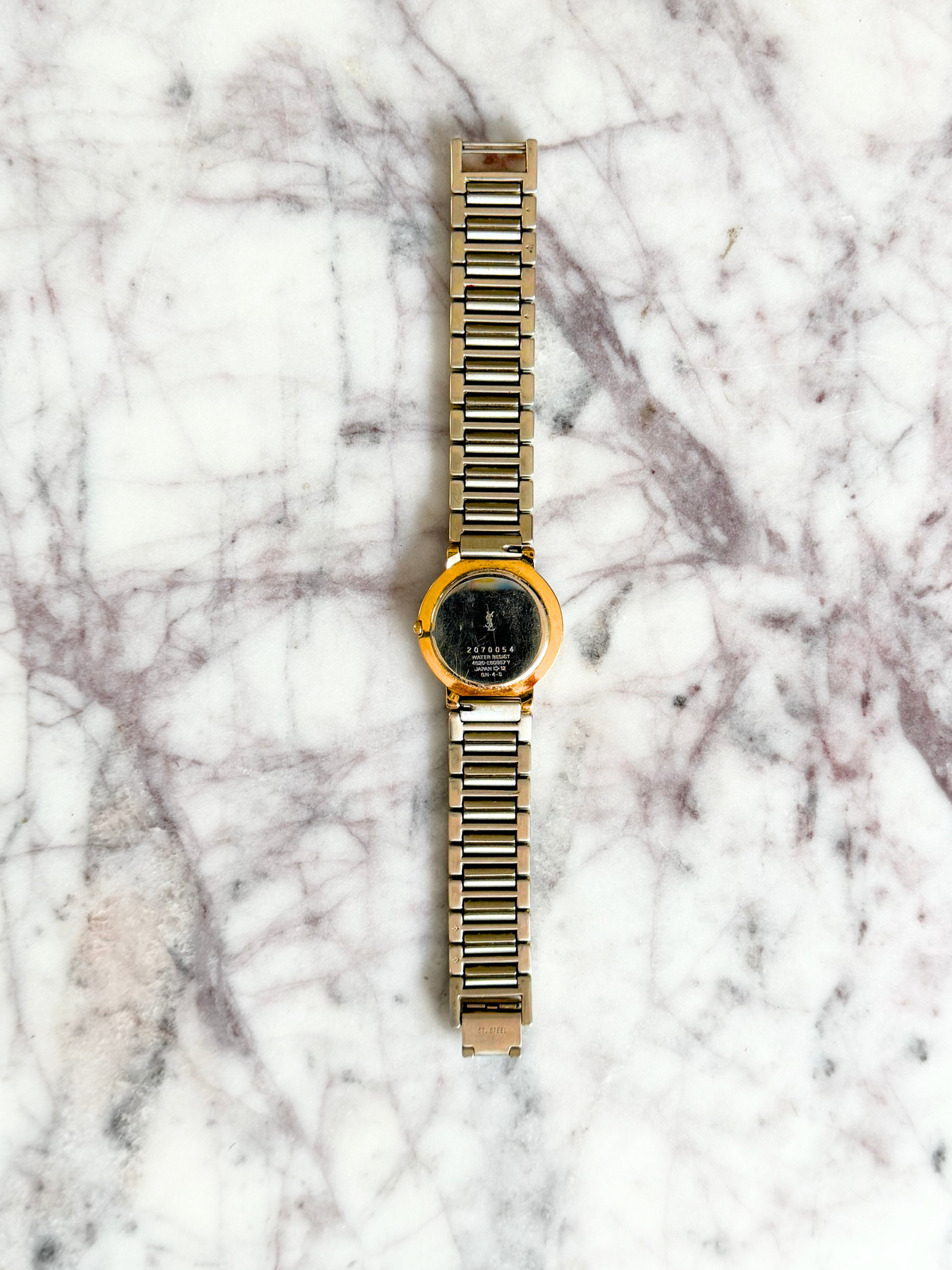 Vintage Mixed Metal YSL Unisex Watch