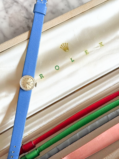 Rolex Orchid 18K White Gold Chameleon Full Set