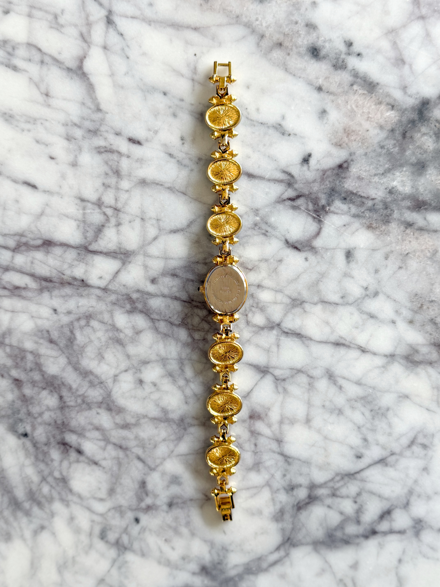 Vintage Faceted Gemstone Watch