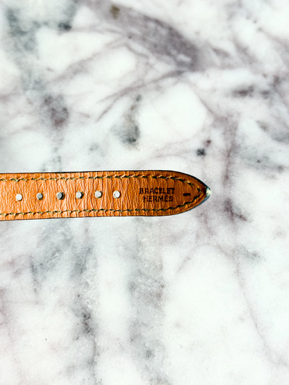 Vintage Hermes Classic Kelly Lock Watch