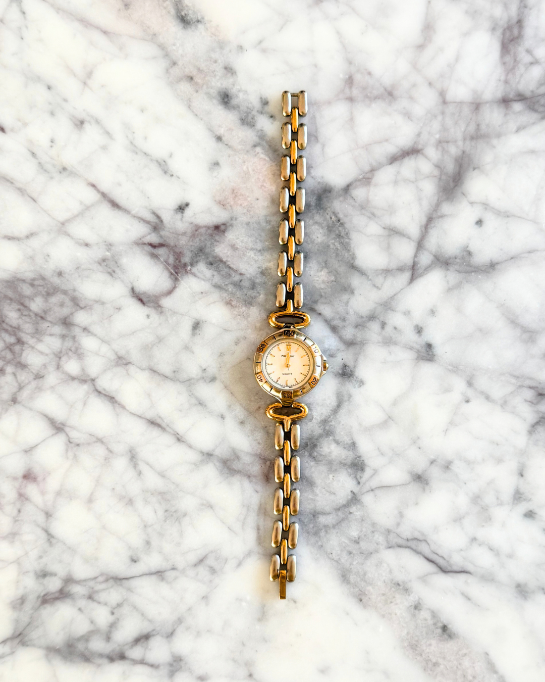 Mixed Metal Menswear Style Watch