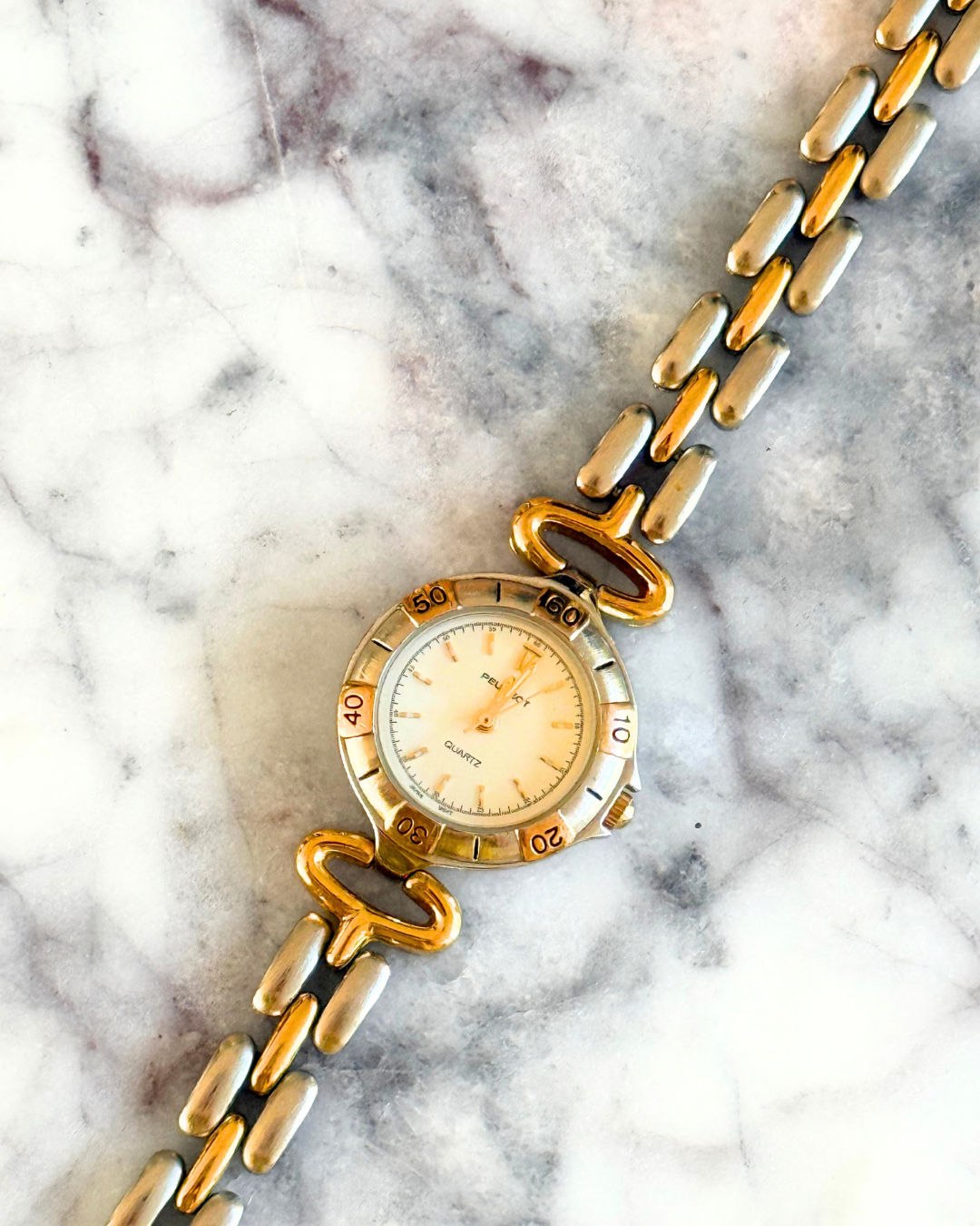 Mixed Metal Menswear Style Watch