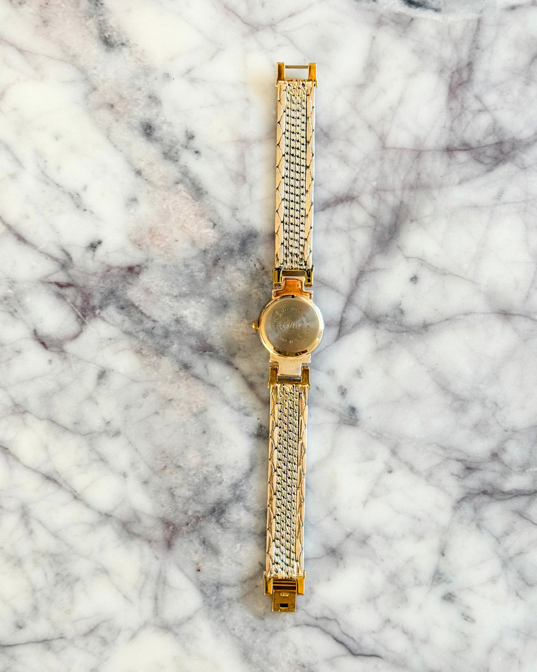 Vintage Mixed Metal Chain Watch