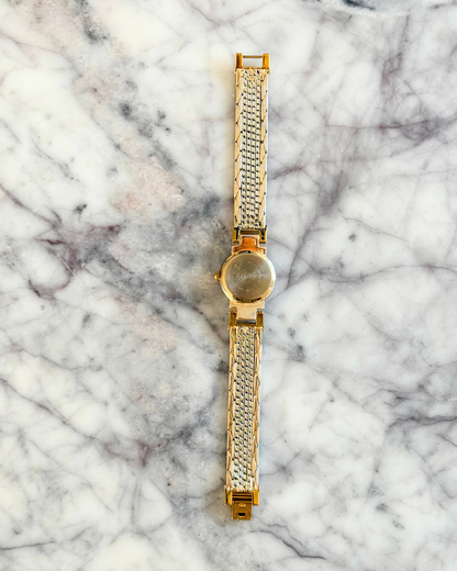 Vintage Mixed Metal Chain Watch